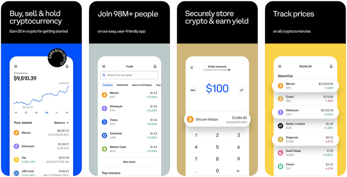 Coinbase App in Apple App Store | Coinbase Business Model | How Does Coinbase Make Money | How Does Coinbase Work