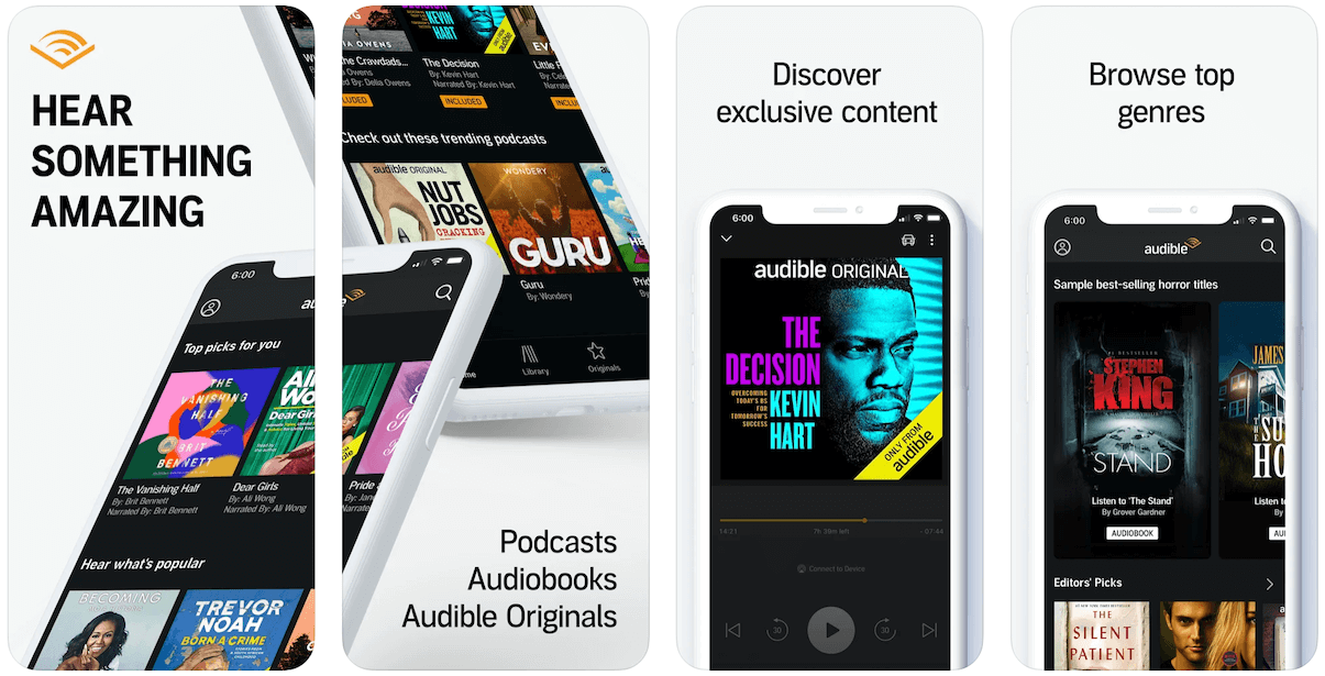 Audible App in Apple App Store | Audible Business Model | How Does Audible Make Money? | How Does Audible Work?
