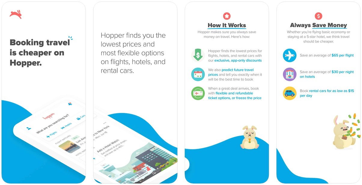 Hopper App in Apple App Store | Hopper Business Model | How Does Hopper Make Money? | How Does Hopper Work?